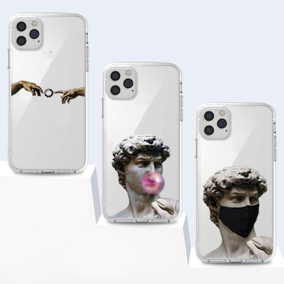 Funda Transparente de Silicona con Diseño de Mapa