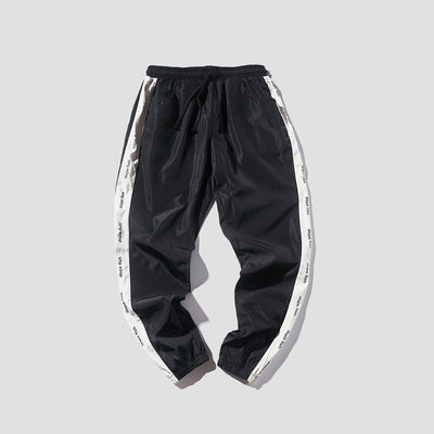 Pantalones Casuales Hip-hop con Alfabeto para Hombre - Image 8
