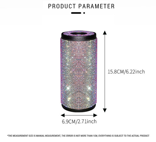 Tubo Decorativo con Diamantes para Auto - Brillo Premium - Image 10