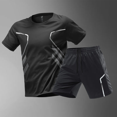 Camiseta Deportiva para Hombre con Bloques de Color - Secado Rápido y Transpirable - Image 8