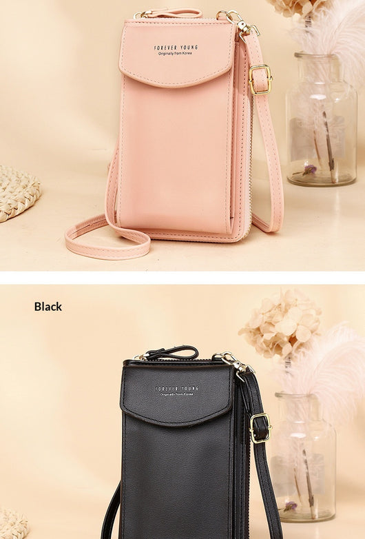 Billetera Crossbody Vertical para Teléfono - Diseño Minimalista y Funcional - Image 23