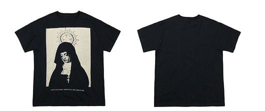 Camiseta Suelta Estampada Madrina para Hombre - Image 14