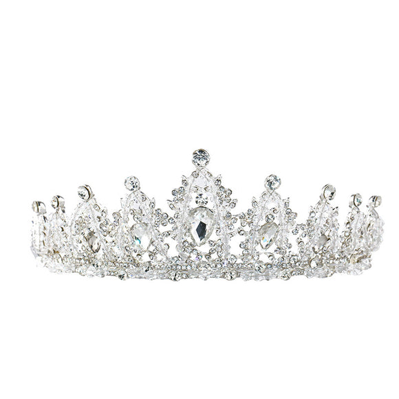 Corona de Cristal y Aleación para Novia