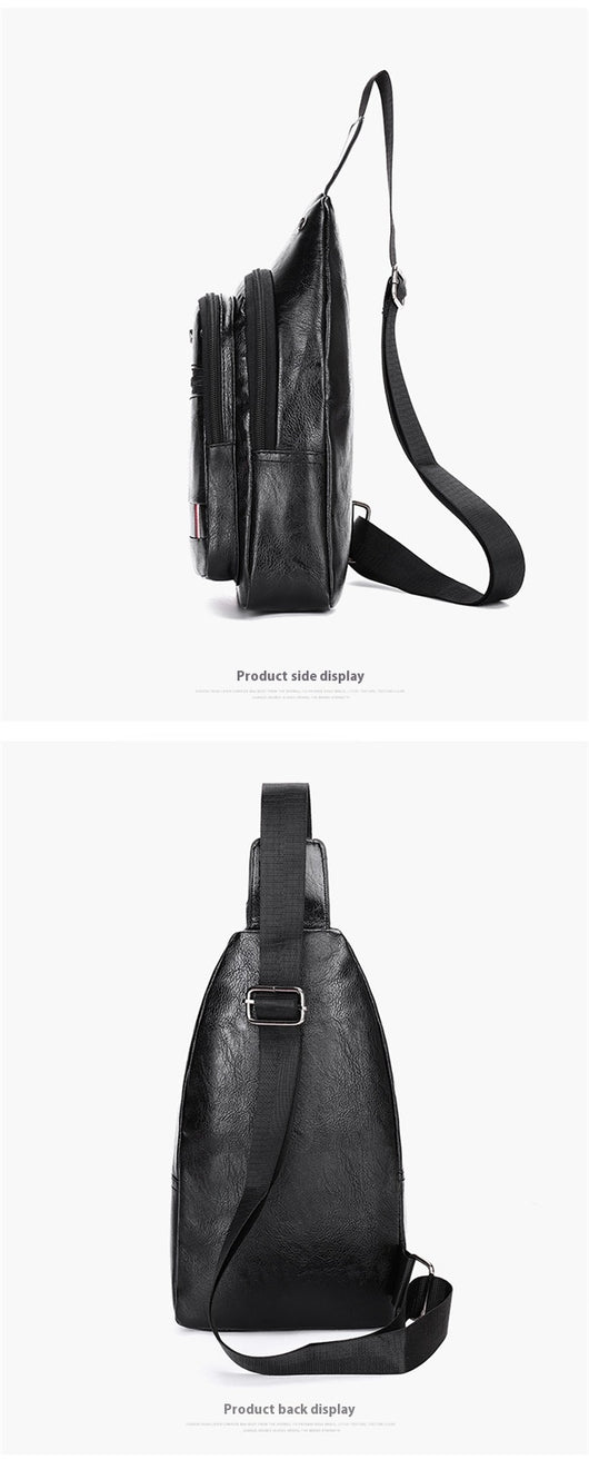 Bolsa Crossbody Impermeable de Gran Capacidad con Múltiples Compartimentos para Hombre - Image 19
