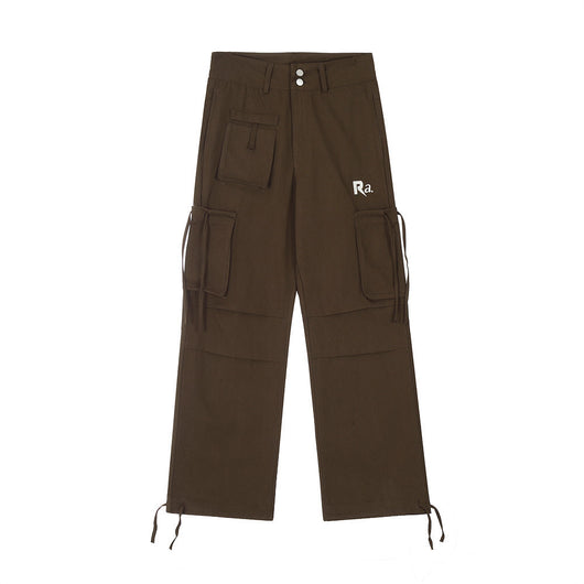 Pantalones Cargo Rectos Multibolsillos para Hombre - Image 5