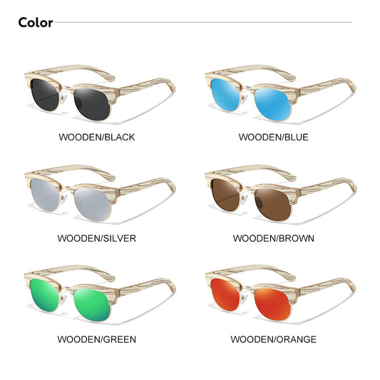 Gafas de Sol Polarizadas Semiarmazón UV400 para Hombre y Mujer - Image 2