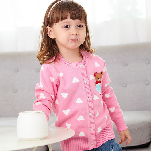 Cardigan infantil de punto suave - Image 10