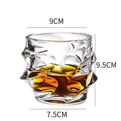 Juego de Copas Octagonales de Cristal Premium para Whiskey y Vino - Image 47