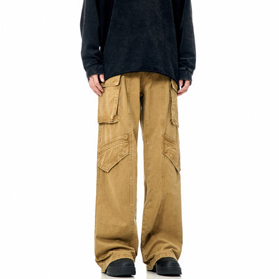 Pantalones Anchos de Tiro Alto en PU para Mujer - Diseño Moderno y Versátil - Image 3