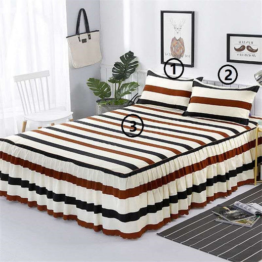 Juego de Cama Completo 3 Piezas: Sábana, Funda de Almohada y Cubrecama Suave - Image 19