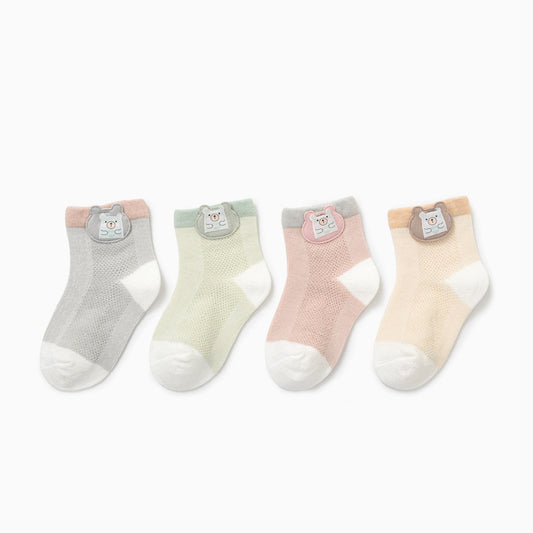 Calcetines de Malla Boneless Verano con Encaje Delicado