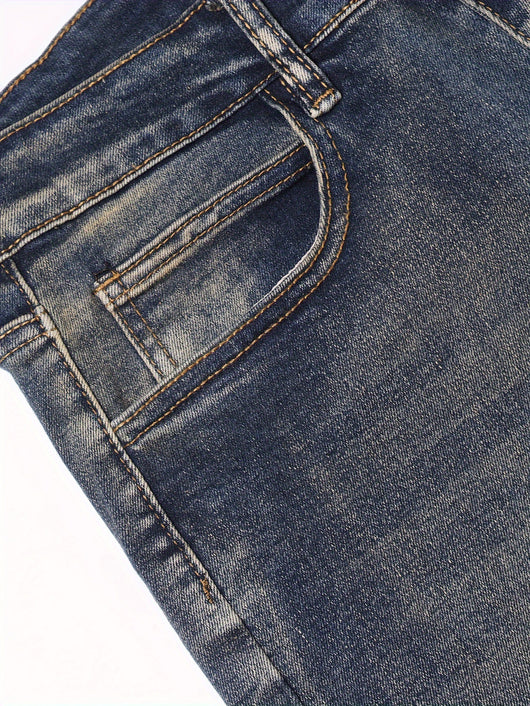 Jeans Skinny Azul Retro con Tecnología Reductora y Stretch - Image 13