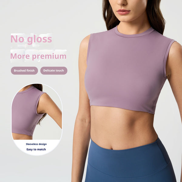 Top Deportivo Sexy para Mujer sin Relleno