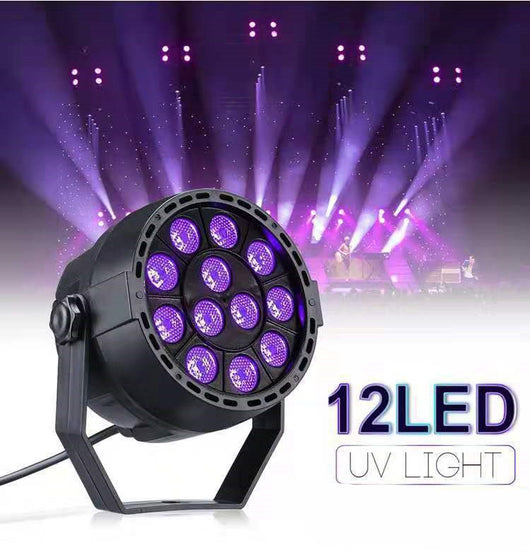 Kit de 12 Luces Par LED UV para Efecto de Teñido y Fondos - Image 16