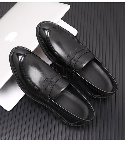 Zapatos de Cuero Premium con Alzada Invisible para Hombre - Elegancia y Confianza - Image 12