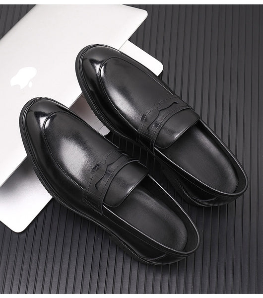 Zapatos de Cuero Premium con Alzada Invisible para Hombre - Elegancia y Confianza - Image 12
