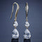 Aretes de Zircón Gota de Agua RAKOL - Elegancia Simple para Toda Ocasión