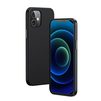Funda de Cuero Magnética para iPhone 12 Mini Negro - Image 7