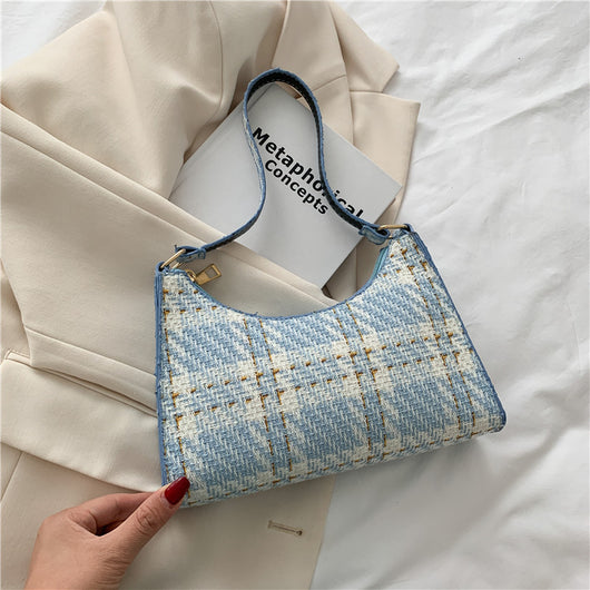 Bolso Bandolera de Pintura al Óleo con Cierre de Cremallera para Mujer - Image 10