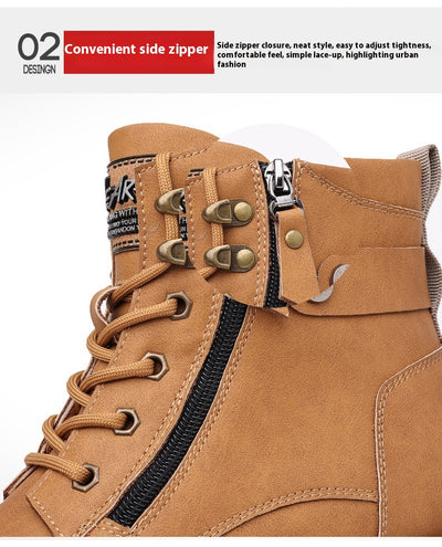 Botas Altas de Terciopelo Térmicas con Aumento de Altura - Image 15