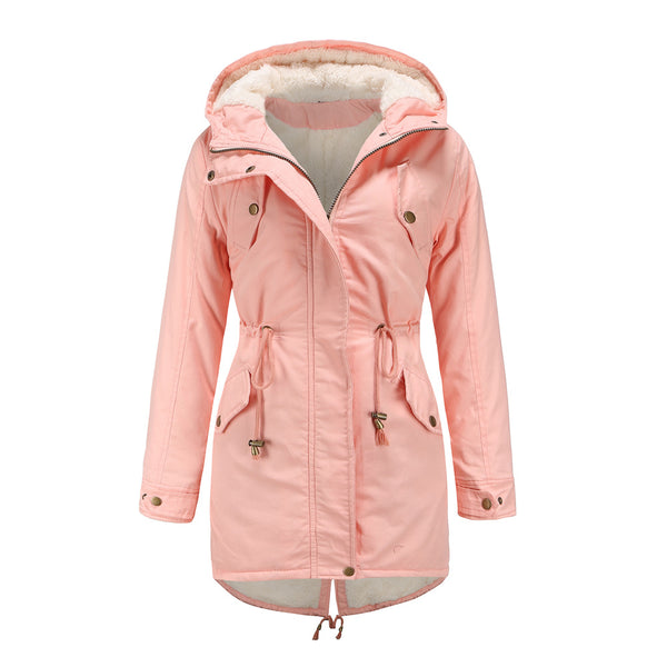 Abrigo Parka Grueso para Mujer con Capucha y Forro Polar - Image 5