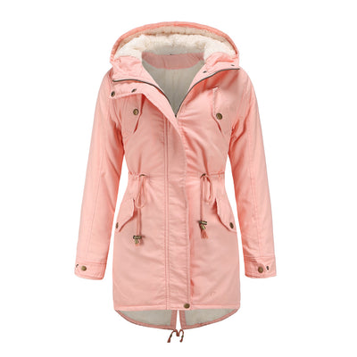Abrigo Parka Grueso para Mujer con Capucha y Forro Polar - Image 5