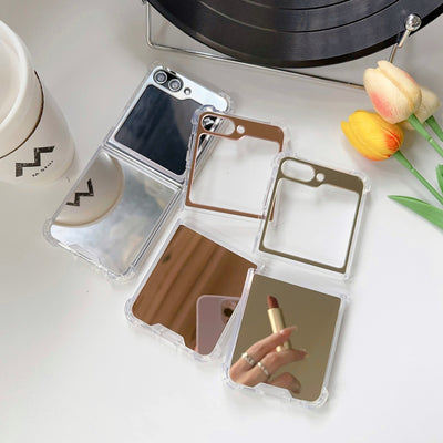 Funda Protectora con Espejo Plegable y Pantalla Transparente Antigolpes - Image 25