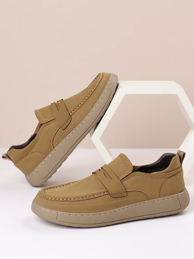 Zapatos de Cuero para Hombre sin Cordones con Suela Suave - Image 12