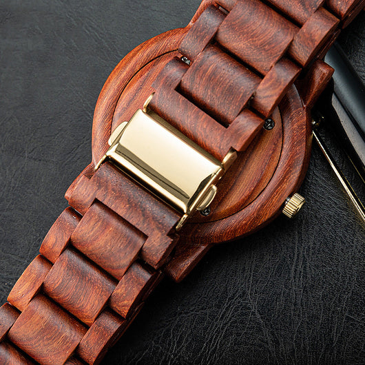 Reloj de Madera Vintage Casual - Estilo Atemporal - Image 12