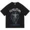 Camiseta Estampado Jesús Retro Americano