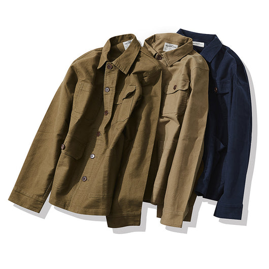 Chaqueta de Trabajo Francesa Multipocket para Hombre - Image 24