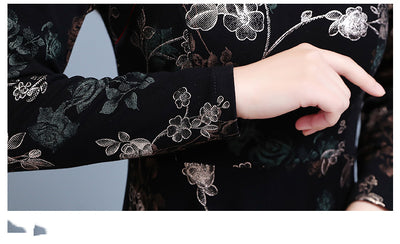 Vestido Cheongsam Moderno para Mujer - Primavera y Otoño - Image 5