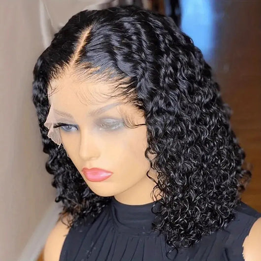 Peluca Afro Rizada Corta Volumen Natural - Cabello Rizado Completo - Image 12