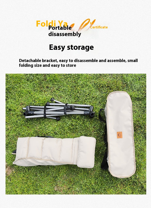 Silla Mecedora Plegable de Aluminio para Exterior - Image 13