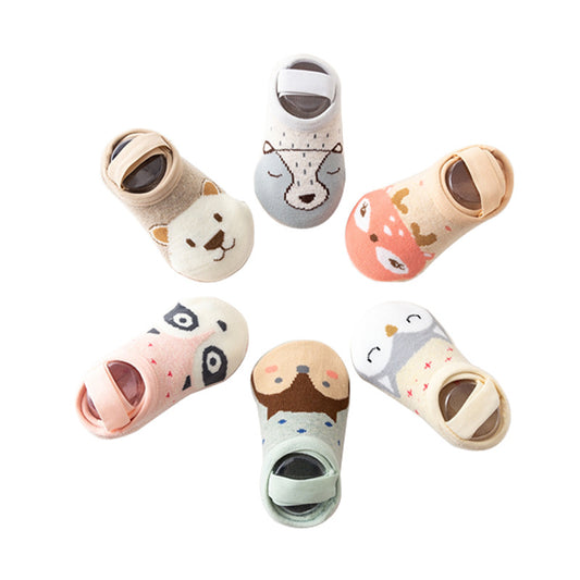 Calcetines Infantiles Estampado Barcos para Niños y Niñas