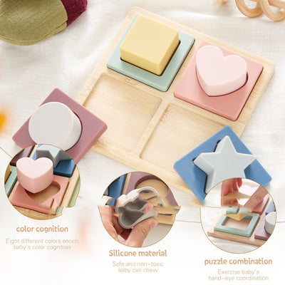 Puzzle de Formas Comestibles para Reconocimiento Infantil - Image 6
