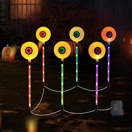 Lámpara Solar Decorativa Ojo de Halloween para Jardín