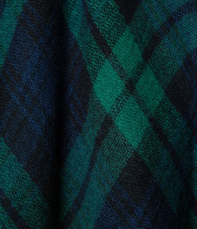 Bufanda Acrílica Cuadros Verdes Estilo Neutral - Image 4