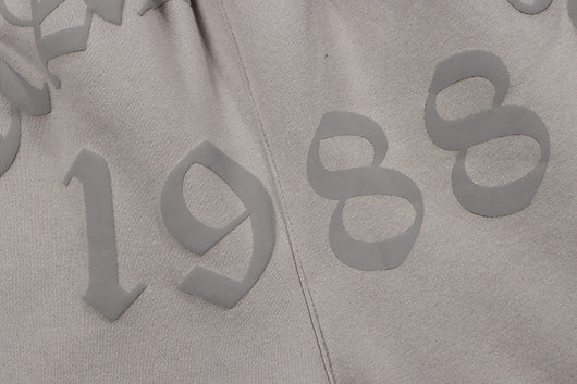 Shorts de Sudadera Casual con Letras en Espuma para Hombre - Image 20