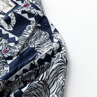 Camisa Hawaiana Cuello Cubano Floral - Image 13