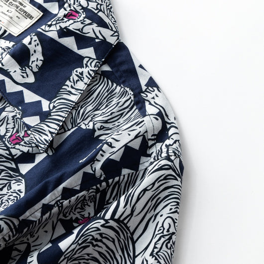 Camisa Hawaiana Cuello Cubano Floral - Image 13