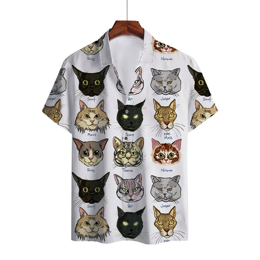 Camisa Estampada con Solapa para Hombre - Image 25