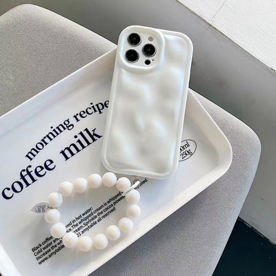 Funda para Celular Blanca con Relieve Elegante - Image 8