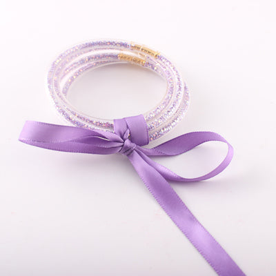 Pulseras de Silicona con Brillo y Gel Brillante - Diseño Redondo - Image 8