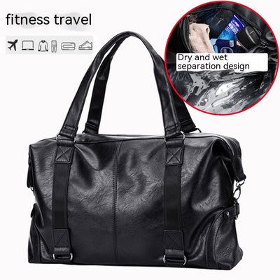 Bolsa de Viaje Unisex de Gran Capacidad con Compartimento Húmedo/Seco - Image 9