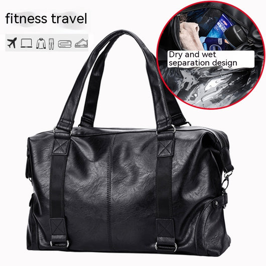 Bolsa de Viaje Unisex de Gran Capacidad con Compartimento Húmedo/Seco - Image 9