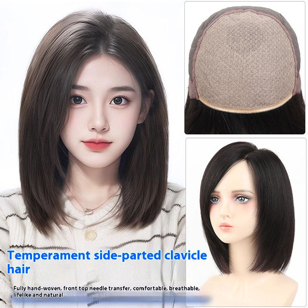 Peluca de Cabello Natural 100% Humano para Mujer
