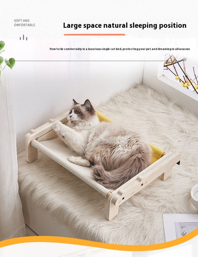 Cama de Madera Maciza para Mascotas - Diseño Versátil para Todas las Estaciones - Image 20