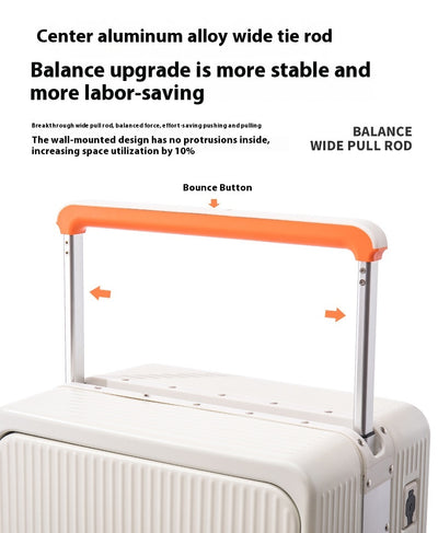 Maleta Trolley Multifuncional con Cargador USB y Ruedas Universales 20 Pulgadas - Image 24