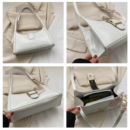 Bolso de Hombro Retro Casual con Asa Axilar - Image 14